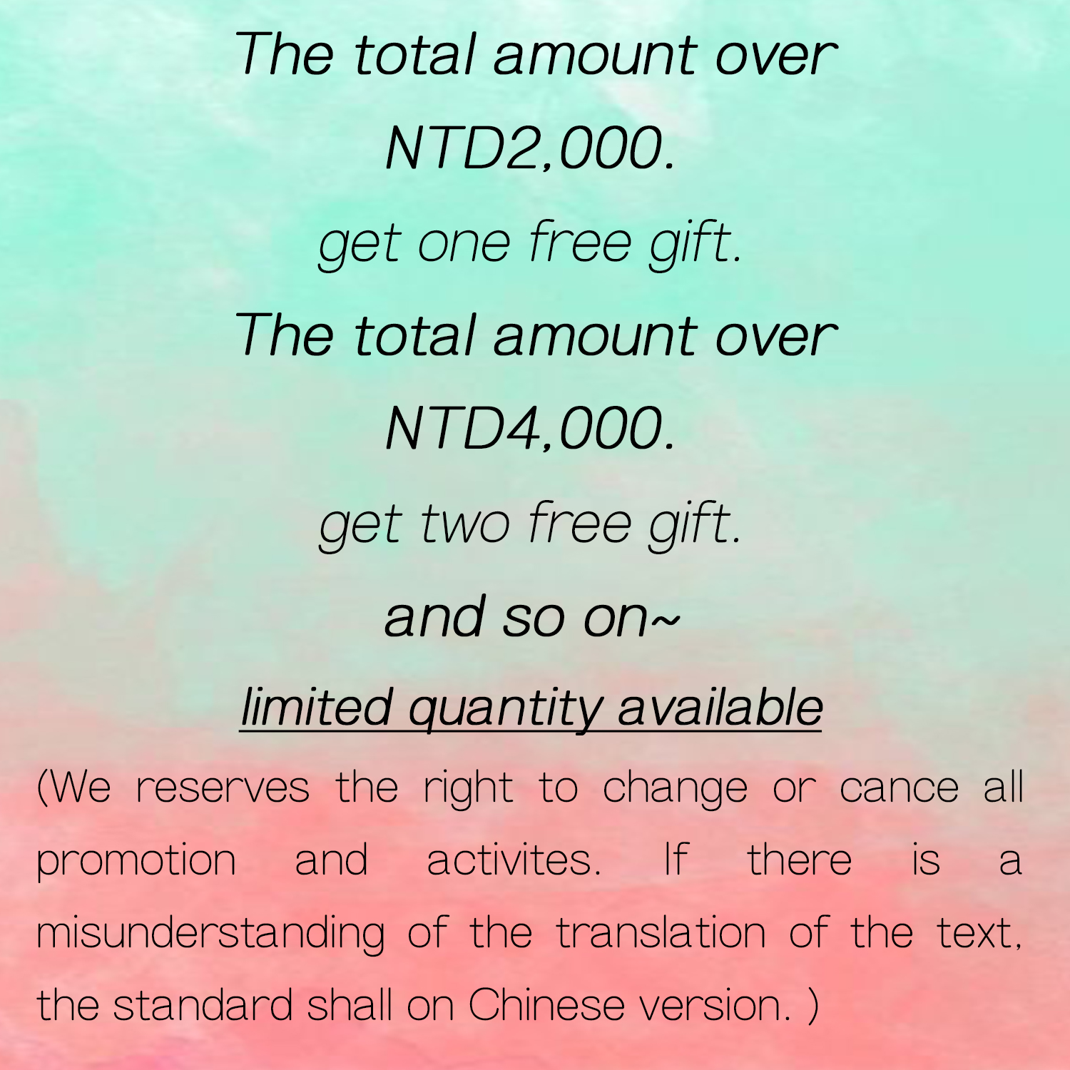 promotion